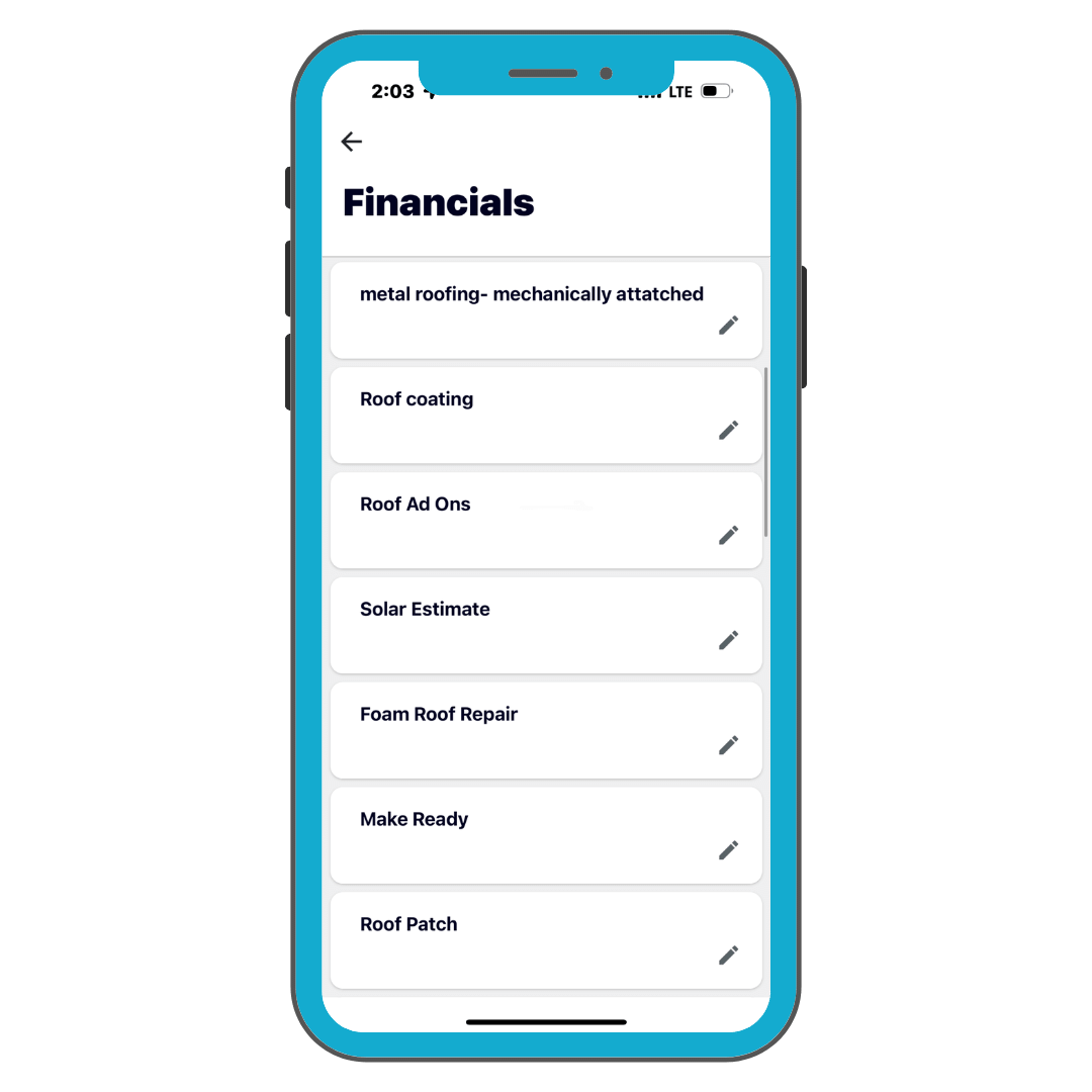 financial assistance feature